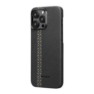 Чехол Pitaka MagEZ Case 4 Fusion Weaving Rhapsody for iPhone 15 Pro (FR1501P) - фото 2 Чехол Pitaka MagEZ Case 4 Fusion Weaving Rhapsody for iPhone 15 Pro (FR1501P) - фото 2