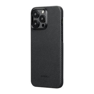 Чохол Pitaka MagEZ Case 4 Twill 600D Black/Grey for iPhone 15 Pro (KI1501PA) - фото 2 Чохол Pitaka MagEZ Case 4 Twill 600D Black/Grey for iPhone 15 Pro (KI1501PA) - фото 2