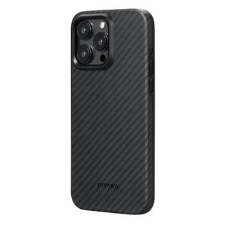 Чохол Pitaka MagEZ Case Pro 4 Twill 1500D Black/Grey for iPhone 15 Pro (KI1501PP) - фото 2