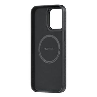 Чохол Pitaka MagEZ Case Pro 4 Twill 1500D Black/Grey for iPhone 15 Pro (KI1501PP) - фото 3