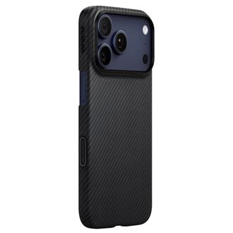 Чохол Pitaka Ultra-Slim Case Twill Black/Grey for iPhone 17 Pro (KI1701BP) - фото 2 Чохол Pitaka Ultra-Slim Case Twill Black/Grey for iPhone 17 Pro (KI1701BP) - фото 2