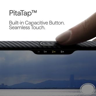 Чехол Pitaka Ultra-Slim Case Twill Black/Grey for iPhone 17 (KI1701) - фото 3 Чехол Pitaka Ultra-Slim Case Twill Black/Grey for iPhone 17 (KI1701) - фото 3