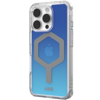 Чехол UAG для iPhone 16 Pro Plyo Magsafe LE Blue Ombre (114480115e5e) - фото 2