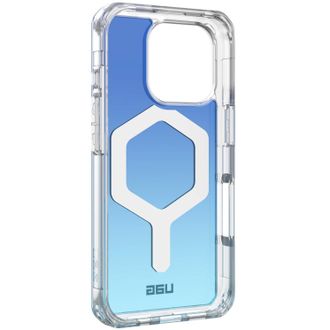 Чехол UAG для iPhone 16 Pro Plyo Magsafe LE Blue Ombre (114480115e5e) - фото 3