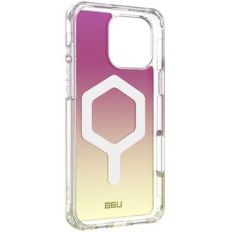Чохол UAG для iPhone 16 Pro Max Plyo Magsafe LE Maroon/Yellow Ombre (114481114780) - фото 3