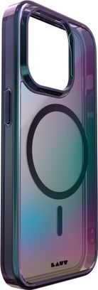 Чохол-накладка LAUT HOLO with MagSafe for iPhone 15 Pro Midnight (L_IP23B_HO_BK) - фото 2
