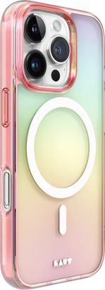 Чехол-накладка LAUT HOLO with MagSafe for iPhone 16 Pro Max Pink (L_IP24D_HO_P) - фото 2