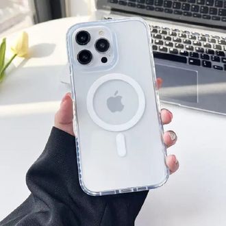 Чехол Shield with MagSafe iPhone 15 Pro Max /white - фото 1