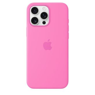 Чехол Silicone Case with MagSafe + Button iPhone 16 Pro Peony - фото 2