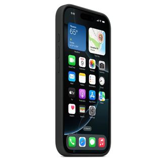 Чохол Silicone Case with MagSafe + Button iPhone 16 Pro Black copi - фото 3