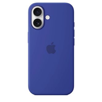 Чохол Silicone Case with MagSafe + Button iPhone 16 Ultramarine copi - фото 2