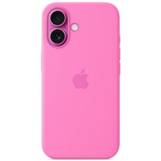 Чехол Silicone Case with MagSafe + Button iPhone 16 Peony - фото 1