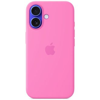 Чехол Silicone Case with MagSafe + Button iPhone 16 Peony - фото 2