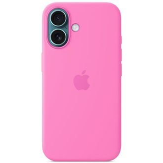 Чехол Silicone Case with MagSafe + Button iPhone 16 Peony - фото 3