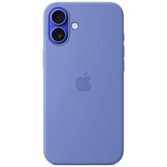 Чохол Silicone Case with MagSafe + Button iPhone 16 Periwinkle - фото 1