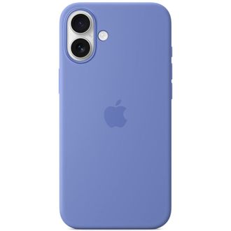 Чохол Silicone Case with MagSafe + Button iPhone 16 Periwinkle - фото 3