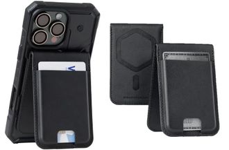 Чехол UAG для карт магнитный с подставкой Metropolis Wallet PU Black (964445114040) - фото 3