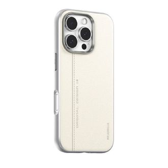 Чохол Blueo Premium Leather Case for iPhone 16 Pro Max White - фото 1