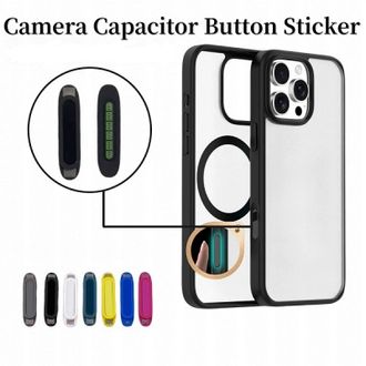 Защита кнопки Camera Silicone control button for iPhone 16 | 16 Pro | 16Plus | 16 Pro Max (plum) - фото 2