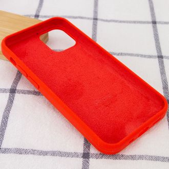 Чохол Silicone Case Open Camera iPhone 15 Plus, #14, Red - фото 3