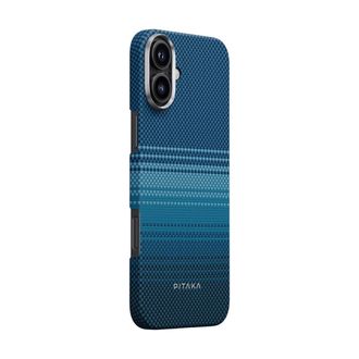 Чехол Pitaka Tactile Woven Case Moonrise for iPhone 16 (KI1601M) - фото 2