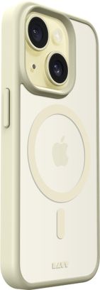 Чохол-накладка LAUT HUEX PROTECT with MagSafe for iPhone 15 Yellow (L_IP23A_HPT_Y) - фото 3