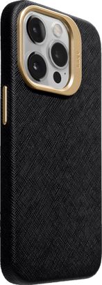 Чохол-накладка LAUT PRESTIGE with MagSafe for iPhone 15 Pro Black (L_IP23B_PR_BK) - фото 2