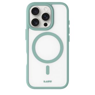 Чохол-накладка LAUT HUEX PROTECT with MagSafe for iPhone 16 Pro Silt Green (L_IP24B_HPT_GN) - фото 1