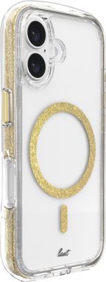 Чохол-накладка LAUT AERO SPARKLE with MagSafe for iPhone 16 Plus Crystal Gold (L_IP24C_AS_GD) - фото 3