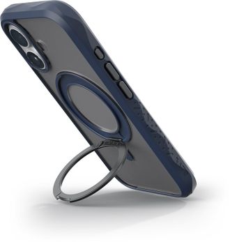 Чохол-накладка LAUT CRYSTAL MATTER with MagSafe for iPhone 16 Plus Denim Blue (L_IP24C_CM_BL) - фото 2