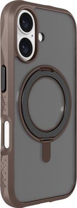 Чехол-накладка LAUT CRYSTAL MATTER with MagSafe for iPhone 16 Plus Earth Brown (L_IP24C_CM_BR) - фото 2