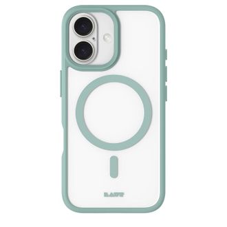 Чехол-накладка LAUT HUEX PROTECT with MagSafe for iPhone 16 Plus Silt Green (L_IP24C_HPT_GN) - фото 1