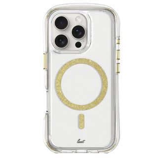 Чохол-накладка LAUT AERO SPARKLE with MagSafe for iPhone 16 Pro Max Crystal-gold (L_IP24D_AS_GD) - фото 1