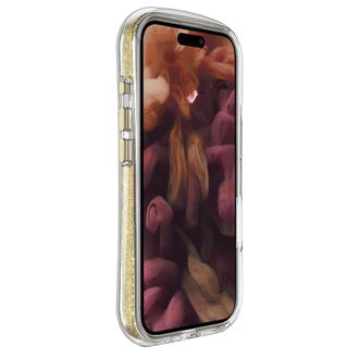 Чохол-накладка LAUT AERO SPARKLE with MagSafe for iPhone 16 Pro Max Crystal-gold (L_IP24D_AS_GD) - фото 3