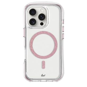 Чехол-накладка LAUT AERO SPARKLE with MagSafe for iPhone 16 Pro Max Crystal-pink (L_IP24D_AS_P) - фото 1