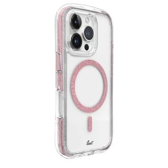 Чехол-накладка LAUT AERO SPARKLE with MagSafe for iPhone 16 Pro Max Crystal-pink (L_IP24D_AS_P) - фото 3