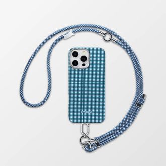 Ремешок для крепления телефона Pitaka 1 to 3 Phone Strap Ocean Blue (MSB2403) - фото 2