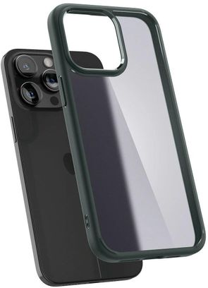 Чехол Spigen для iPhone 15 Pro Max, Ultra Hybrid, Frost Green (ACS06569) - фото 2 Чехол Spigen для iPhone 15 Pro Max, Ultra Hybrid, Frost Green (ACS06569) - фото 2