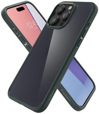 Чехол Spigen для iPhone 15 Pro Max, Ultra Hybrid, Frost Green (ACS06569) - фото 3 Чехол Spigen для iPhone 15 Pro Max, Ultra Hybrid, Frost Green (ACS06569) - фото 3