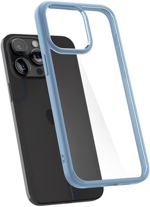 Чехол Spigen для iPhone 15 Pro Max, Ultra Hybrid, Sierra Blue (ACS06572) - фото 2 Чехол Spigen для iPhone 15 Pro Max, Ultra Hybrid, Sierra Blue (ACS06572) - фото 2