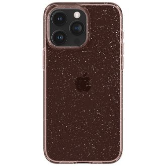 Чохол Spigen для iPhone 15 Pro, Liquid Crystal Glitter, Rose Quartz (ACS06702) - фото 1 Чохол Spigen для iPhone 15 Pro, Liquid Crystal Glitter, Rose Quartz (ACS06702) - фото 1