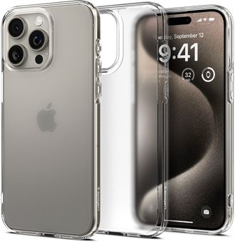 Чохол Spigen для iPhone 15 Pro, Ultra Hybrid, Frost Clear ACS06708 - фото 2