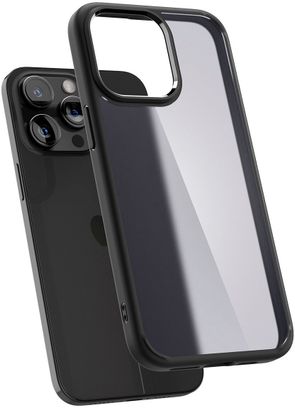 Чохол Spigen для iPhone 15 Pro, Ultra Hybrid, Frost Black ACS06709 - фото 2 Чохол Spigen для iPhone 15 Pro, Ultra Hybrid, Frost Black ACS06709 - фото 2