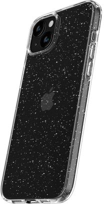 Чохол Spigen для iPhone 15, Liquid Crystal Glitter, Crystal Quartz ACS06788 - фото 2