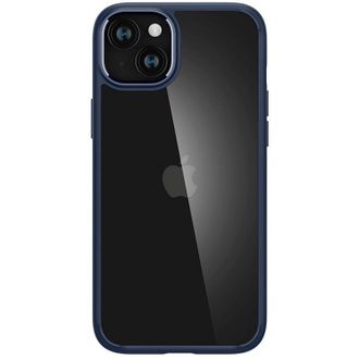 Чехол Spigen для iPhone 15, Ultra Hybrid, Navy Blue (ACS06801) - фото 1 Чехол Spigen для iPhone 15, Ultra Hybrid, Navy Blue (ACS06801) - фото 1