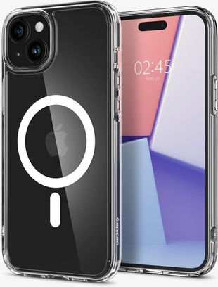 Чохол Spigen для iPhone 15, Ultra Hybrid MagFit, White (ACS06802) - фото 2 Чохол Spigen для iPhone 15, Ultra Hybrid MagFit, White (ACS06802) - фото 2