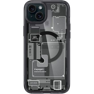 Чехол Spigen для iPhone 15, Ultra Hybrid MagFit, Zero One ACS06806 - фото 1 Чехол Spigen для iPhone 15, Ultra Hybrid MagFit, Zero One ACS06806 - фото 1