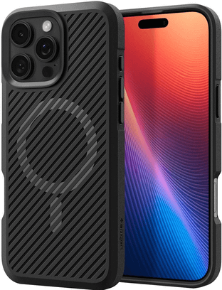 Чохол Spigen для iPhone 16 Pro Max, Core Armor MagFit, Matte Black (ACS08024) - фото 2