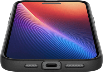 Чехол Spigen для iPhone 16 Plus, Liquid Air, Matte Black (ACS08066) - фото 3