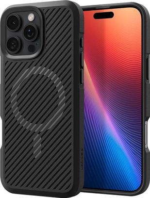 Чохол Spigen для iPhone 16 Pro, Core Armor MagFit, Matte Black (ACS08158) - фото 2 Чохол Spigen для iPhone 16 Pro, Core Armor MagFit, Matte Black (ACS08158) - фото 2